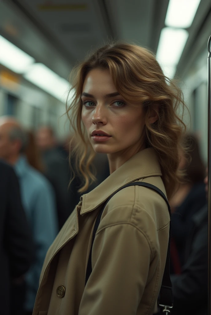 glamour style,

masterpiece, best quality, 8k, artstation, sharp focus, ultrarealistic, high details,
raw photo portrait of

prepper girl inside secret underground base
(escaping from evil solders), lot of drama and action,

(medium shot),
(((backround defocused))):1.7, (((depth of field))):1.8