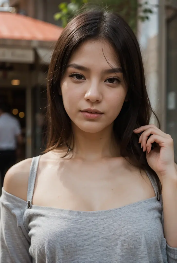 1cute girl, portrait, bokeh, ( masterpiece), accurate, anatomically correct, f/1.8, 90mm, Fujifilm GFX 50R, raw photo, regina display, super detail, high details, high quality, best quality, highres, UHD, 1080p HD, 4K, 8K, ((16years old 1 girl:1.2)), Realism, ((Face and body the full front)), (standing), Pretty nipples, ((small_beautiful breasts)), ((nude:1.2)), medium Hair, beautiful white skin, young features, ( beautiful pussy), soothing tones, high contrast, natural skin texture, cute embarrassed , (full_body:1.2), NewYork_city street,