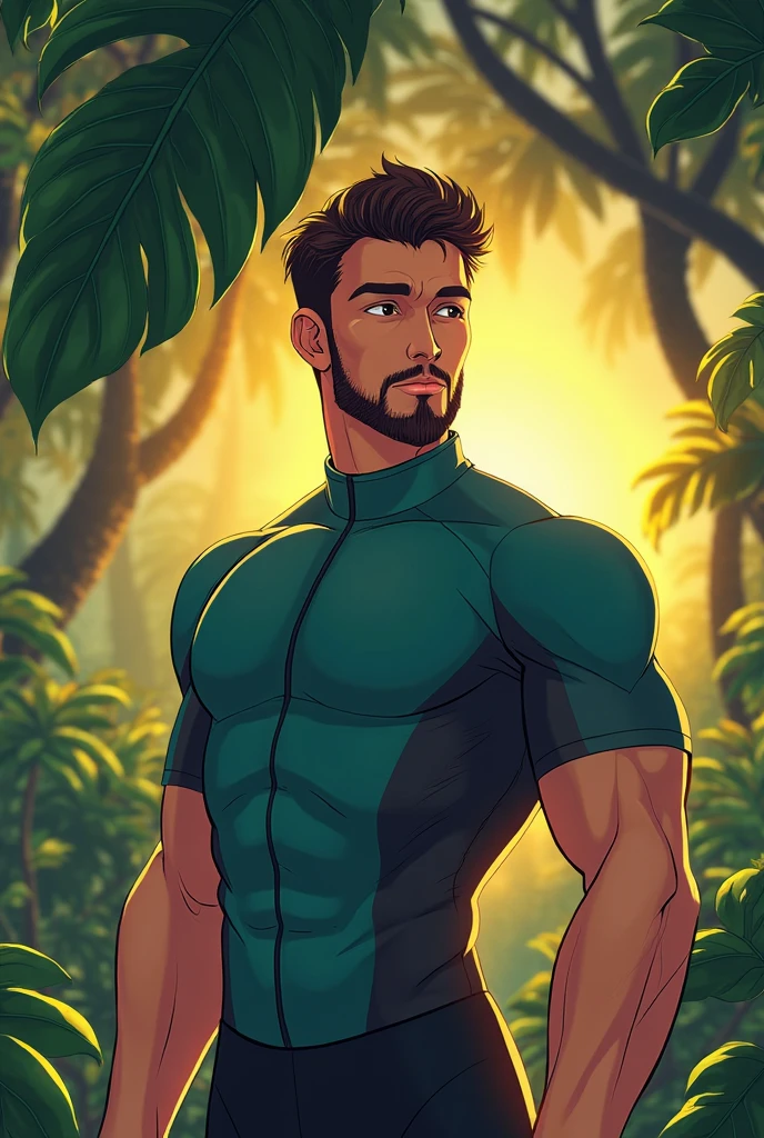 NSFW,totally naked Stephen amell character sheet , ​masterpiece,top-quality,((character sheets,Same character)),(((Lateral, face, back , side,soles))), LEAVES scene,indecent Posing ,Hairstyle army, ,(simple background、white backgrounid with green leaves:1.3),illustration,1 male human,Stephen AMELL,daddy hunk , handsome,thin man ,six pack stomack,hunk Face ,Stubble,Lots of body hair,dark blond thick hair, TOTALLY NAKED showing his cock, showing a nice HARD COCK,