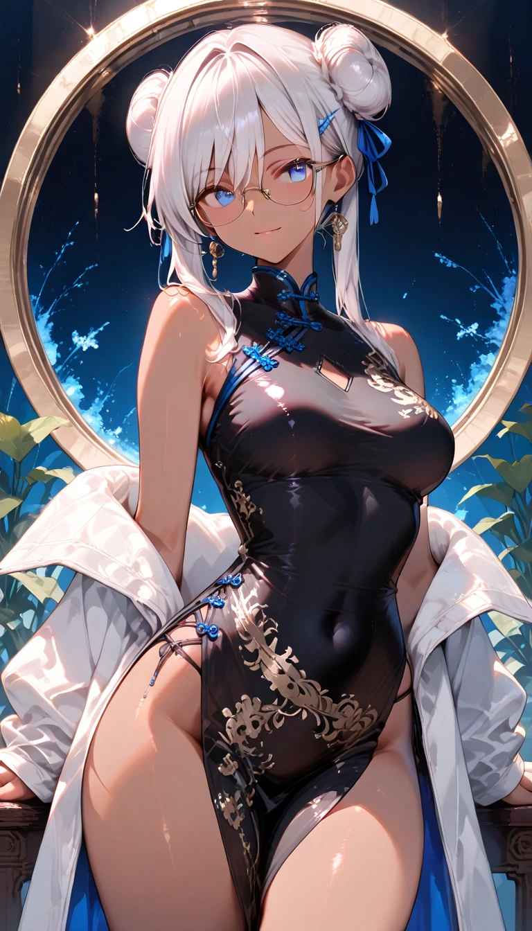 well-built，Create the best quality ,tmasterpiece, illuminations, Extremely Delicately Beautiful, The content is very detailed ,CG ,unified ,8k wallpaper, Amazing cleavage, Detailed pubic hair, tmasterpiece,Best quality,offcial art,extremely detaild的 CG unified 8k wallpapers,Ridiculous resources, Extremely ridiculous, The file size is large , ultra - detailed, A high resolution, The content is very detailed,Beautiful Meticulous Girl, Extremely detailed eyes and face, beautidful eyes,There is light on the face,1 busty girl, (shenhe\genshin impact), (hyper realisitc), (((White hair))), (Single braid), Long gray hair, (eBlue eyes), ((Long bangs cover one eye)), (((hair on one eye))), (((Bangs cover the right eye))), ((jewely)), ((Tassel earrings)), (((Describe the arm in detail))), (((super boobs))), ((Great Assa)), ((upper legs)), legs long, ((livestock)), ((Plump body)), (Large breasts), ((A plump chest)), (Detailed hair description), (exposed bare shoulders), ((鎖骨)), ((cropped shoulders)), (Glowing and radiant skin), (Detailed description of the face), (Ontology detailed description), (Fair and translucent skin), Peerless beauty, (Ultimate beauty), (Redlip), (the shy ), ( ssmile), , ((Sakura NS)), (falling flower petals), ((longer sleeves)), ((Wide sleeves)), thin linework, penetrated, ( In a Japanese hot spring), ((face to the viewer)), ((confront)), , ((any pose)), (sit down and soak in the water)), ((There is a lot of water in the body))