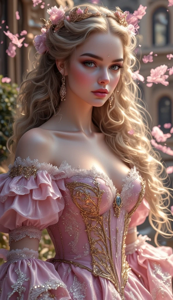 a woman with long hair wearing a dress and earrings, beautiful character painting, 8k high quality detailed art, beautiful alluring anime woman, ((a beautiful fantasy empress)), a beautiful fantasy empress, beautiful fantasy art, ethereal beauty, fantasy art style, beautiful maiden, beautiful anime woman, beautiful fantasy maiden, beautiful digital artwork, trending on cgstation, guweiz