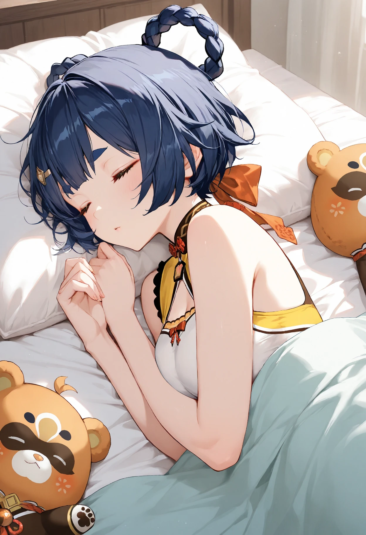 masterpiece, Highest quality, Illustration of the novel, High resolution, 18+ Adult content, Sensual, Intimate, Emotional, Passionate, romantic, sweet, Adorable, Innocent, Pure, charmな, charmな, charm, mysterious, charmな, charmな, Immersive, charmな, dream-like, Surreal, Imaginative, Whimsical, Artistic, Avant-garde, timeless, elegant, Sophisticated, chic, Sophisticated, Personality, original, charmな,((On top of that:1.3)),((Beautiful Tears))、Upper Body、(a bit),((Change the pirate:1.3)),((Eye patch:1.3))、((Sunrise Time/Sunrise time/sunrise time:1.3))