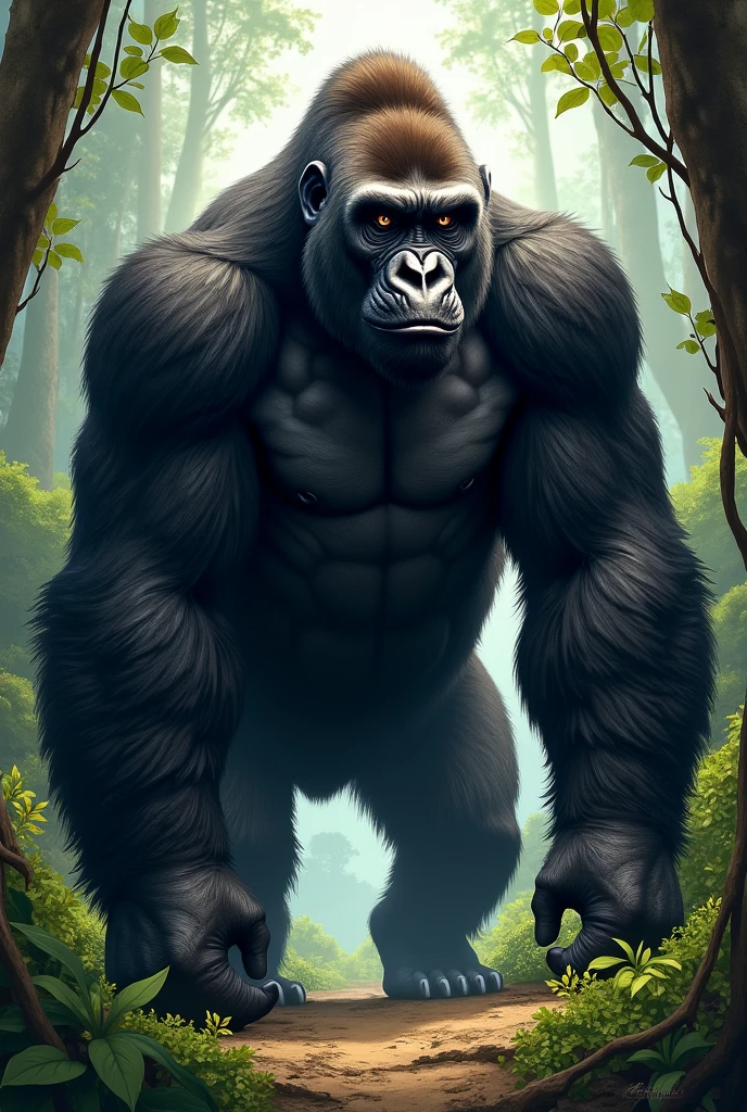 a picture of a gorilla

