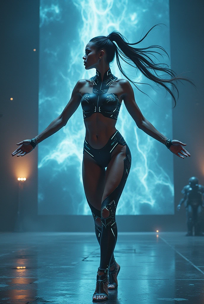 Anime, Woman, Detailed face, Futuristic