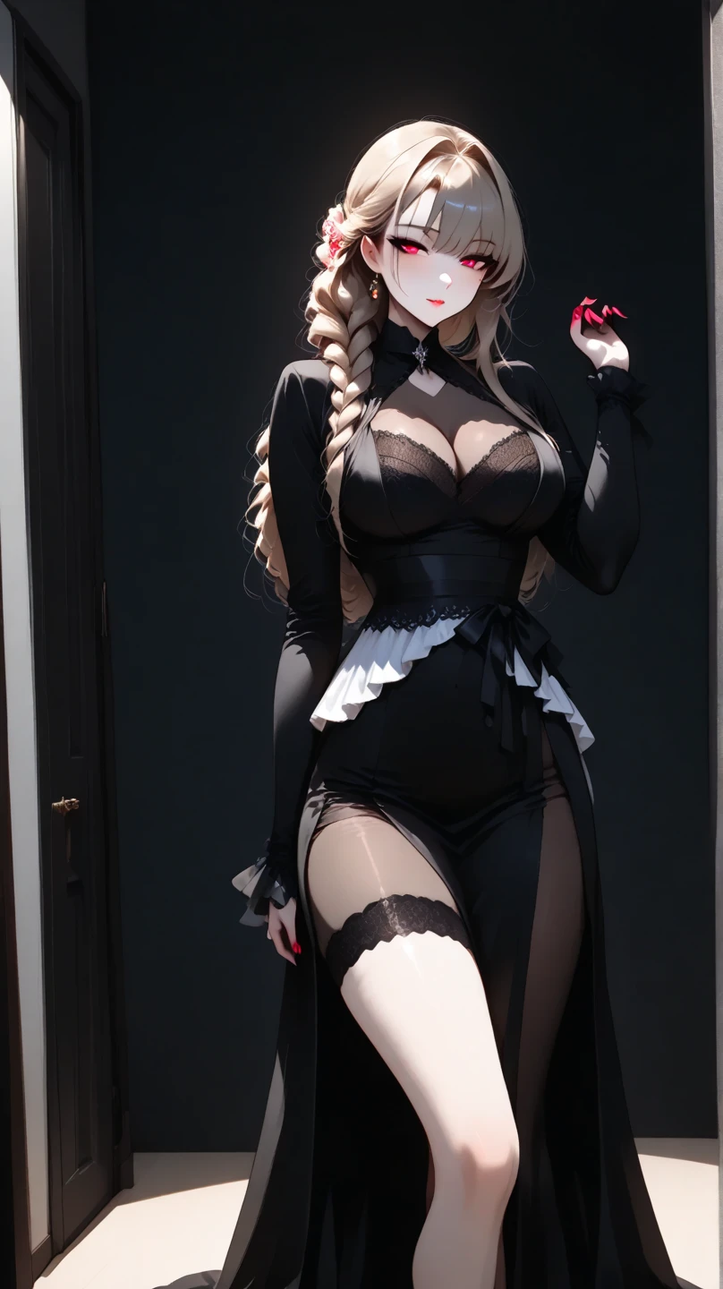masterpiece, top-quality, Adults, different color, finely eye and detailed face, intricate detailes, Wizarding World Costumes((A black)), Inside the coffee shop, During the walk, A smile, Happiness, tenderness, youthfulness, high-level image quality、 Beautuful Women、tall、window、𝓡𝓸𝓶𝓪𝓷𝓽𝓲𝓬、Englishman, Idol Photos, k pop, Professional Photos, the witch, Fedoman with necklace, inspired by Sim Sa-jeong, Androgynous witch, :9 detailed face: 8, extra detailed face, detailed punk hair, ((Light blue eyes)) baggy eyes, Seductive. Highly detailed, semi realistic anime, Vampires, hyperrealistic teen, Delicate androgynous princess, imvu, Woman with long hair, Gentle smiling woman, Sexy and cool face, glamor, sexypose, ((Woman with pretty long pink hair and light blue eyes)),