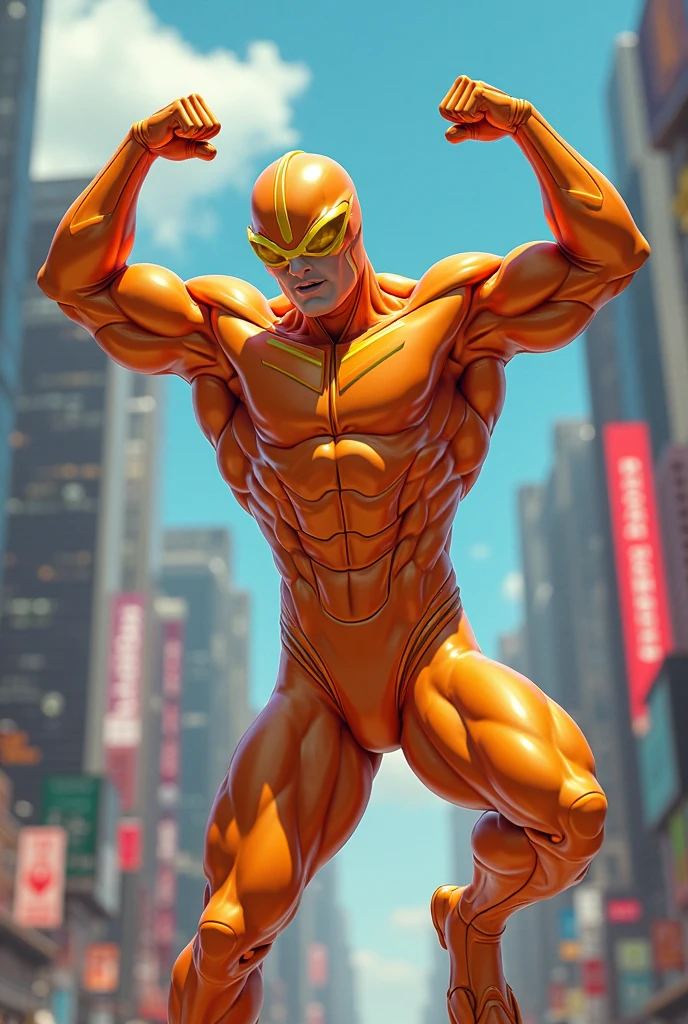 Spongebob squarepants character wearing spiderman costume, 4k, realistic, charismatic, highly detailed, full body