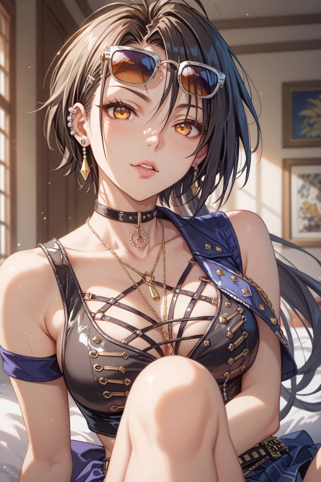 (((masterpiece))),(((High resolution)))、(((perfect face)))、(((Air Groove))), ((bikini)), ((top quality eyes)), ((high resolution face)), detailed face, (detailed texture), (plump), (big tits)