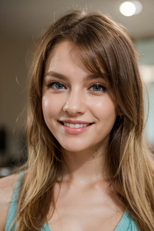 core_9, score_8_up, score_7_up, score_6_up, beautiful woman, cute face, shy, kinky smile, extreme ultra detailed perfect eyes, deepth colorful eyes, 20yo, nose blush, big breast, loose-fitting short sleeves, sitting in a couch, (head tilted) ,eyes contact, lot of desire for the viewer, side portrait , face focus , pov , indoor, inside home, in living room, ,RAW photo,realistic,volumetric lighting, depth of field,cinematic,close-up,