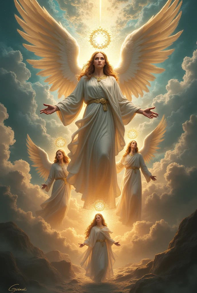 Deities、archangel、Angels VS Satan、Diabolical、Lucifer