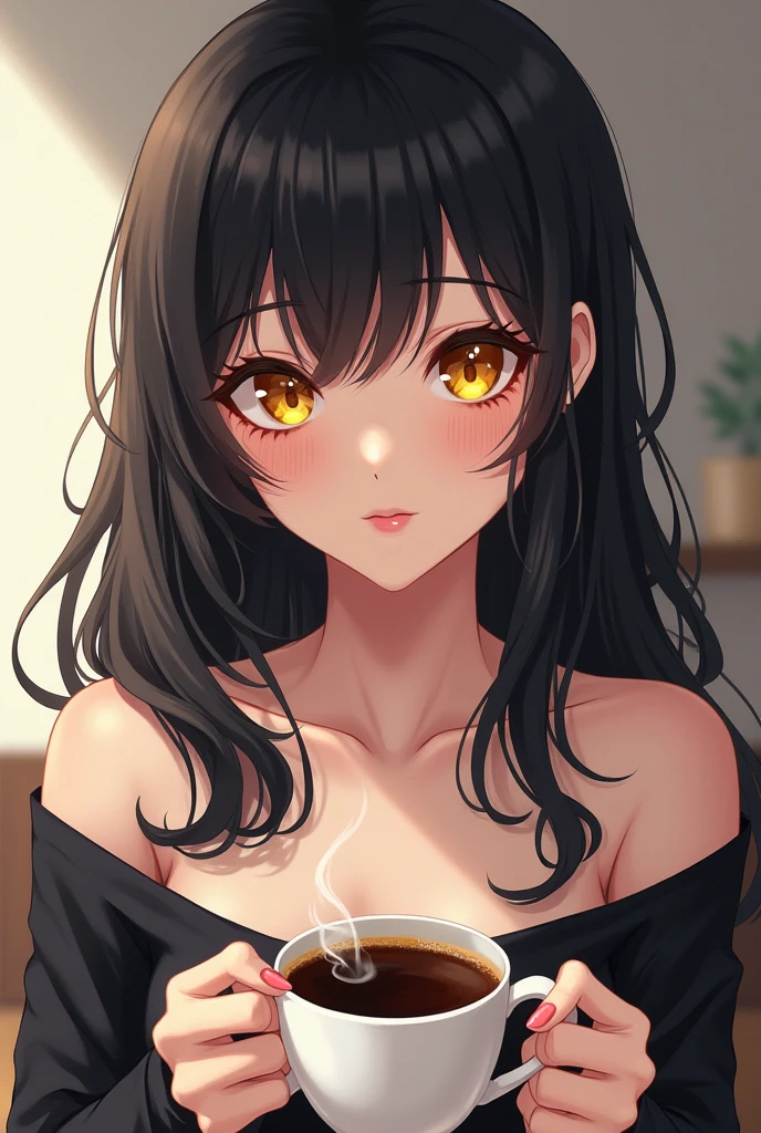 (source_anime)、score_9、score_8_up、score_7_up、Expressive、anime、Artist Speedline、dynamic、One person、(Karin_(Blue Archive))、(dark-skinned_female:1.2)、Yellow Eyes、Hello、Focus from above、Staring at the audience、blush、Sweat、cup one's chest、triumphantly、Moaning、solo、Tempting、(cute)、Staring at the audience、thin、Toned body、Round ass、Thick eyelashes、Black eyeliner、thinウエスト、Wide Hips、Big Ass)、Big Breasts、Big eyes、blush、Checked shirt、Button Up、Collared shirt、Checked shirt、Red Shirt、発Sweat、open、(Yellow Shirt、Checked shirt)、denim、jeans、Arch your back、Stand up straight、Simple Background