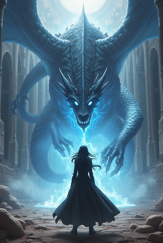 The dragon's soul, trapped by the necromancer's magic,、Thank the Tiefling female cleric for freeing me.、The gift is given special powers.、Dungeons&Dragons