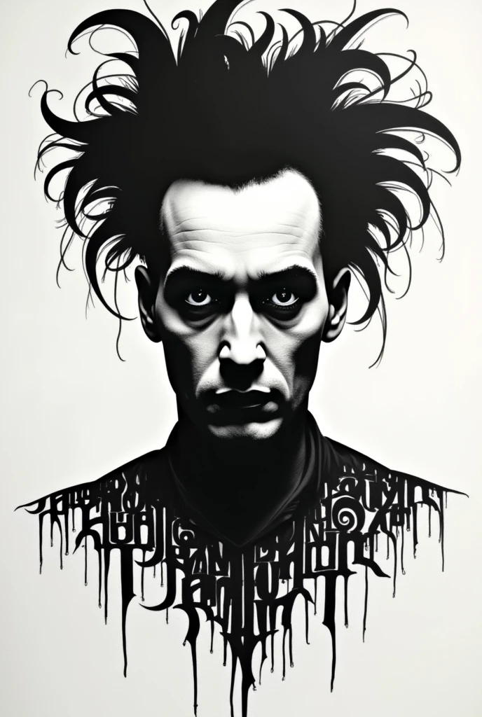 <lora:Dave McKean Style:1>Dave McKean Style - PROMPT or translation and artificial processing from Dave McKean's style memorable sandman cover illustrations mix of many of them according to Midjourney_masterpiece_