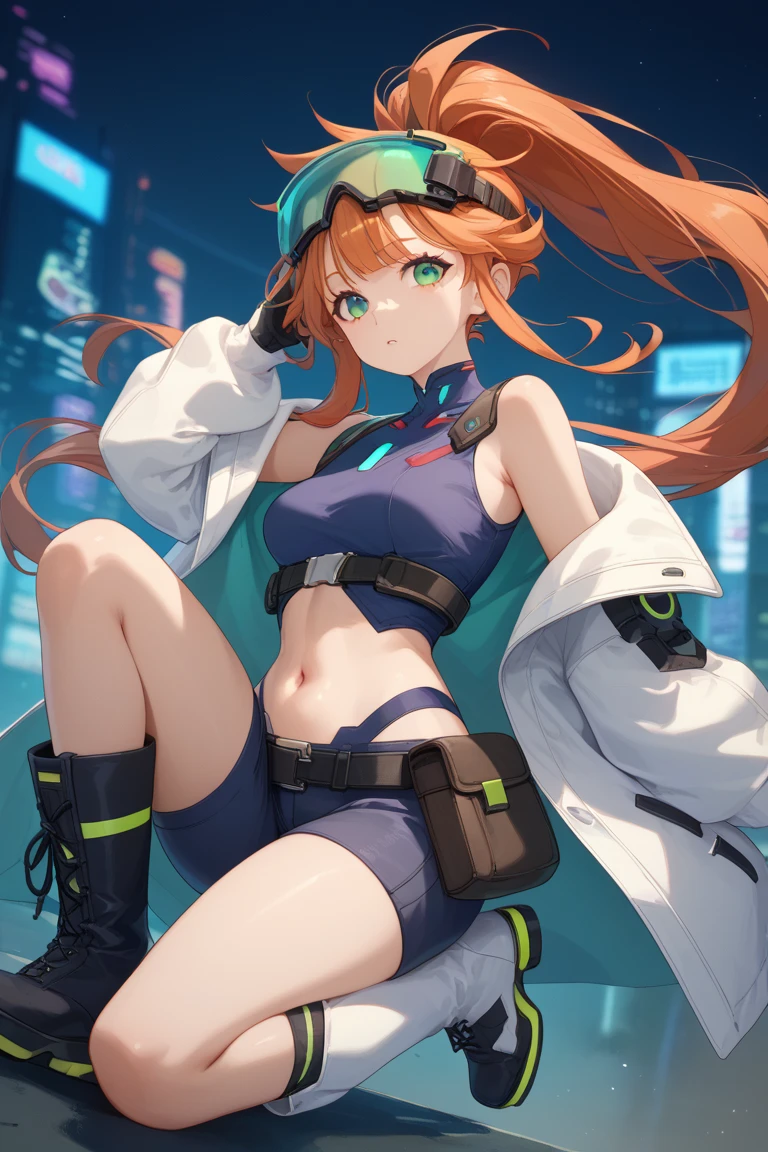 [(white background:1.8)::5],(Simple background:1.8),(masterpiece,best quality),1girl,solo,(JC:1.2),(petite:1.5),Tachie,standing,lower leg out of frame,
BREAK
(cyberpunk,science fiction,post-apocalypse,anime character),(spacesuit:1.2),Long twintails,tube top,gloves,smile,bangs,(headgear:1.6),white footwear,id card,
BREAK
Hyper realistic painting,kawayi,(earlyteen:1.75),(sexy:1.25),(medium breasts:1.2),(finely detail,ultra-detailed:1.15),(best composition:1.25),(an extremely delicate and beautiful:1.05),Studio light,(volume lighting:1.5),bloom effect,light particles,dynamic angle,Oily skin,(extremely detailed CG unity 8k wallpaper:1.05),(exquisite illustrations:1.05),(highres:1.05),(layering:1.05),8k,UHD,(HDR:1.5),
BREAK
<lora:Range_murata_style_v02:0.8>,<lora:SR_techwear_v1.0:0.5>,jn,<lyco:neg4all_bdsqlsz_V3.5:1>,<lora:äºæ¬¡åÂ·é­MIX_V1.0:0.6>,