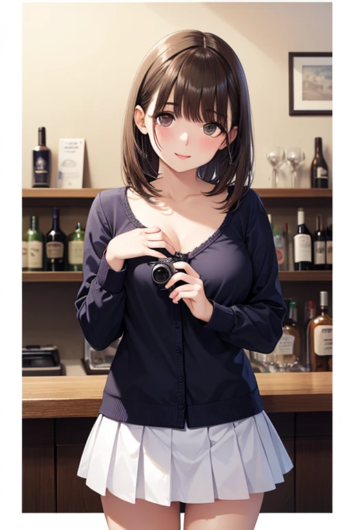 nsfw、独奏、Women's High生、(Big Breasts、Big Tits)、(Sailor suit summer uniform、Short sleeve、Yellow tie、Navy blue micro mini skirt、Navy Pleated Skirt、White mesh panties、White Short Socks)、Arms folded behind back、Spreading her legs:1.5、(Big Breasts、Big Tits)、(Black Hair、Very Short Hair、Boyish cut)、sitting、Women's High、classroom