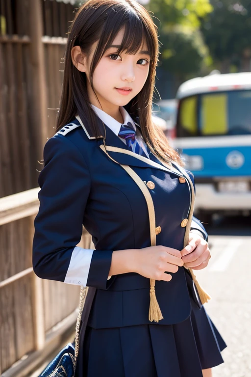 Japanese、beautiful girl、uniform