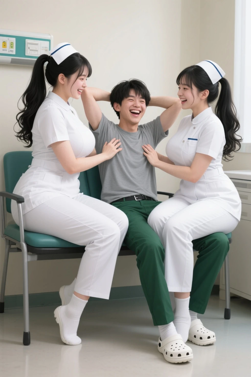 Group of people with a man in a wheelchair in a room painting, author:Kim Jong-hee, author:Shi Zhonggui, medical drawing, author:Ruth Jen, author:Margaret Leitritz, author:Sally Haley, author:Yi Yuanji, author:Ayako hexagon, author:Uesaka Seka, dissection sketch,The best doctor-patient relationship,It's our friends with each other~
When communicating with family members about their condition today,My family has been saying thank you to me with their hands folded。When you finally hear my voice,Already out of life
When dangerous,Suddenly hugged me excitedly,in tears,He kept saying thank you。A sudden hug,At first I was stunned,Then he also gently patted ta's shoulder,dices,You can rest assured。It was the first time in my career, I got feedback,hugs,At that moment,I was really impressed。I think,This hug is the relief of hearing about the emotional turn of the person,This is a thank you to the rescue team,It is also a manifestation of our equal doctor-patient relationship。。
I always look forward to the best doctor-patient relationship,It's that we're like friends,I will inform you of the complete condition and treatment plan,You know and understand perfectly,And choose for yourself。We have different identities,Information is not reciprocal,But we are all equal in the end,like friends,Shoulder。