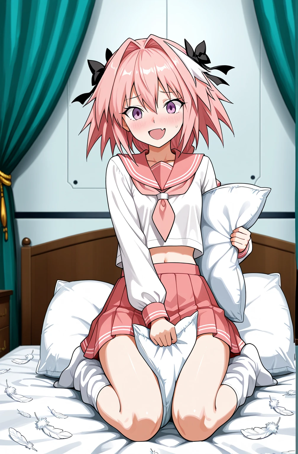 masterpiece, Highest quality, Soft lighting,  Looking at the audience, alone, smile, whole body,,(Browsing Caution),(Spread your legs,She spreads her organs to show her uterus), (orgasm: 1.5), (Sexy Body), (Big Breasts: 1.2),),((Cute Costumes:1.5)),(Pussy angle),(pussyfocus,pussyfocus),((Low length:1.5)),(((Young girl:1.5))),(7 years old),((Double Peace)),(((Little:1.4)),((Naughty Camitop)),(((squatting,open legs))), (Young Ver.),(squat),((Not wearing)),((I'm showing my/I'm showing off my)),(((smile))),Magical Girl Lyrical Nanoha StrikerS: Caro Ru Lushe,