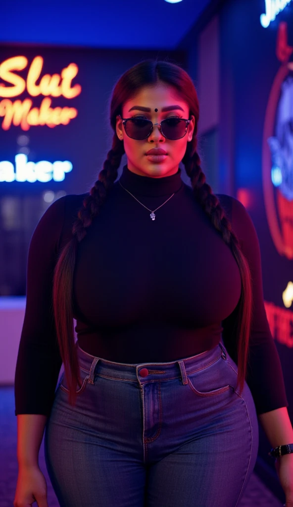 (((8k, best quality, masterpiece:1.2))), (realistic, photo-realistic:1.37), Ultra-detailed, a close up of a Melaninated Caramel skin ebony woman with a tattoo on her arm Taking a Instagram Selfie at the mall food court with a friend(((Looks like a mix of Dope celebrity females Eva Mendez, Lauren London, Shakira, Ashcash, Danielle Bregoli Bhad Bhabie Hairstyle, Female Rapper Latto, Rubi Rose, RENNI RUCCI))), (((( Luxury Designer Blank Black T shirt))))