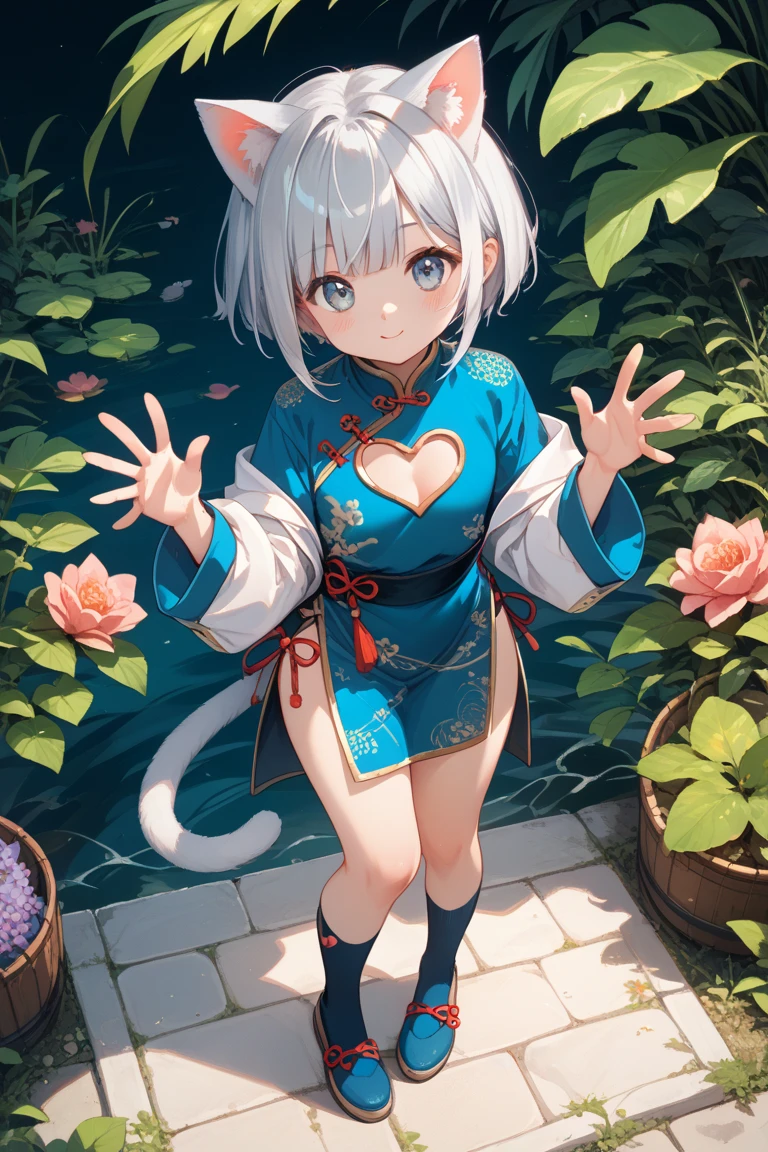 (child lower body, immature lower body), (short legs, thin legs)