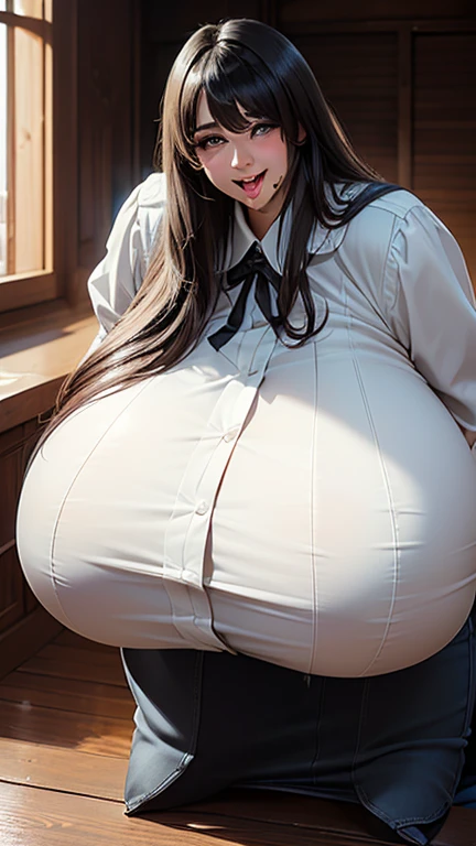 Twintails Hair Bow, black hair,Big Baby Bump pregnant, School girl, Big boobs, nipple, cum, Big Black Balloons,16 years girl, Big pregnant Belly, Big Pregnant girl, Largest Belly of Pregnant, Huge Pregnancy, background hotel room,Huge 9 months Pregnancy Belly,huge belly expansion, huge belly girl