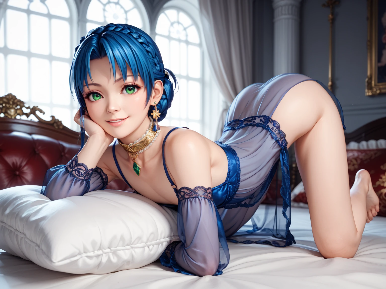 Disney&#39;s ice queen wears a push up bra and masturbates with a dildo