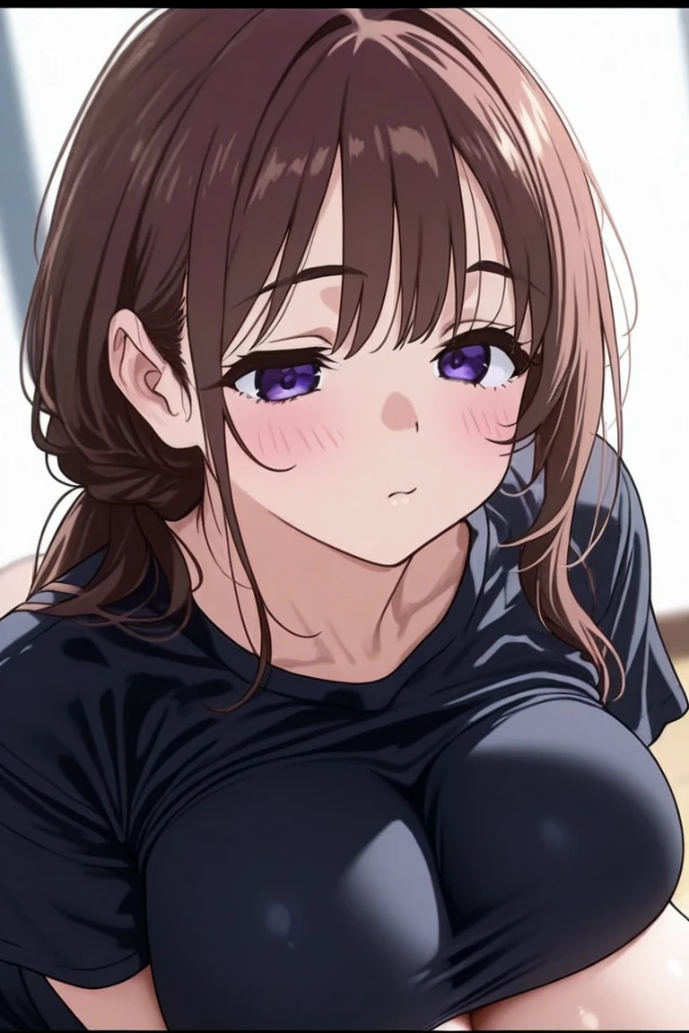 (((ultra detailed, The best quality, 8k, small breasts, sexual satisfaction, climax, girl, bathroom, blushing))), broad pussy