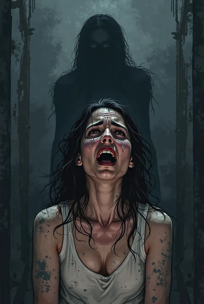 pulp horror, scary, severed head,sinister altar,Werewolf,woman in a cage<lora:EnvyPulpHorrorXL01:1:1:lbw=ALL>