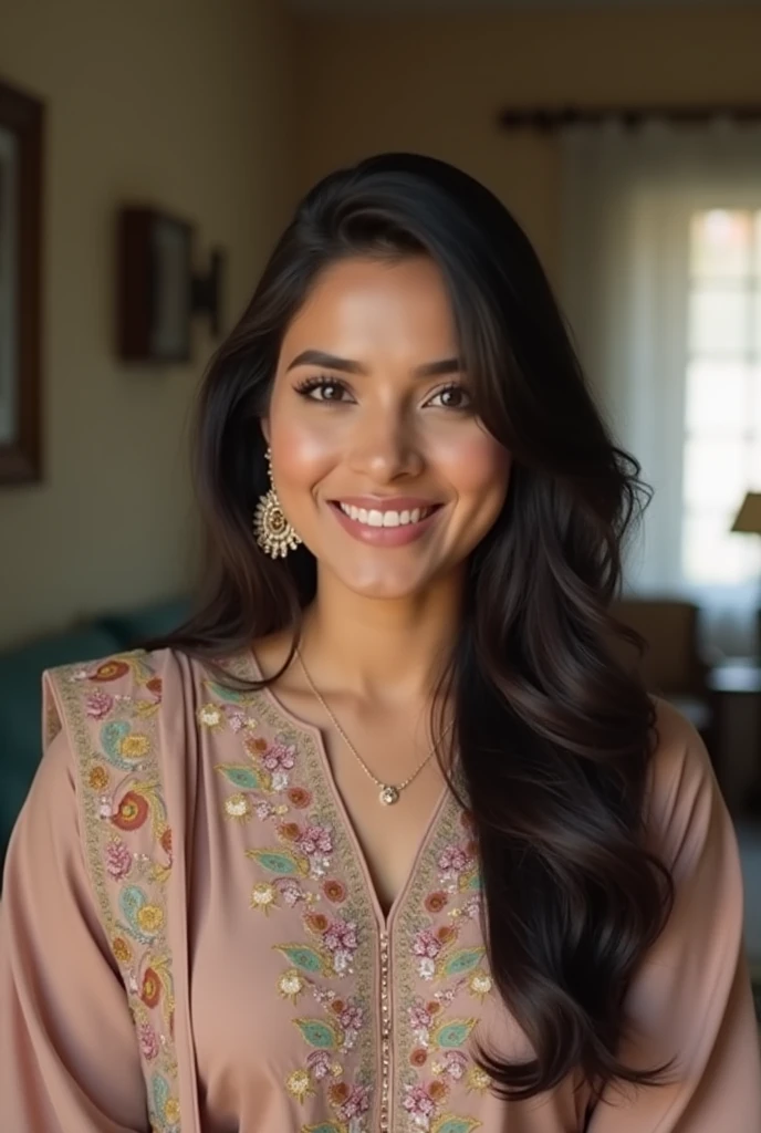 A woman neck blouse and saree, round face, angle face, beautiful face,good figure,big cheeks, swooping breasts, deep cleavage, open arms, sexy armpits,big penis, nipples, ass, necklace, (cinematic:1.3), intricate details, (ArtStation:1.2)a close up of a woman with long hair wearing a neck blouse and saree, 18 years old, violet myers, indian girl with brown skin, indian, attractive girl, 1 6 years old, 2 2 years old, cute young woman, a beautiful young woman, 21 years old, 19-year-old girl, sexy girl with dark complexion, lovely woman
