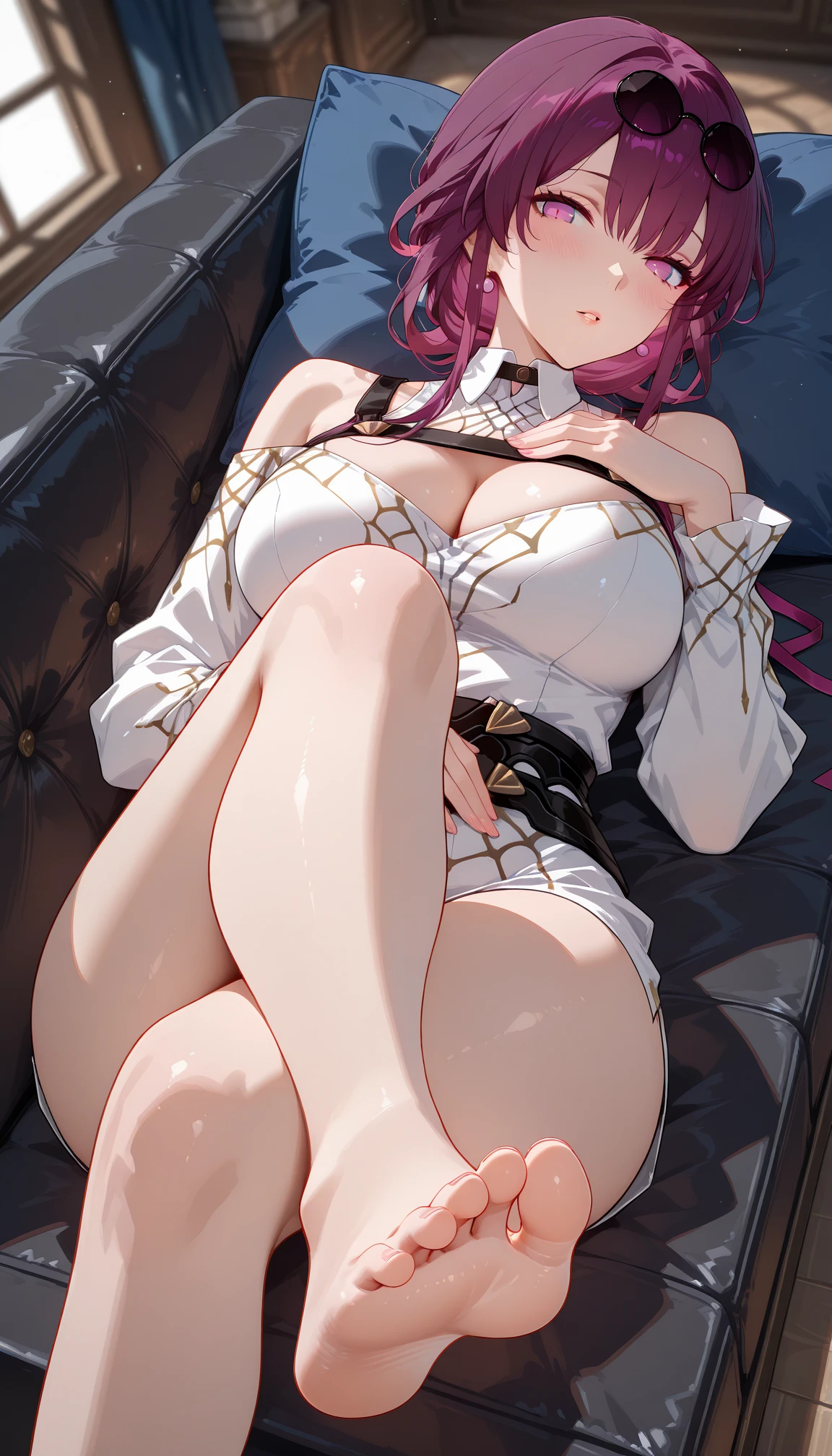 (top-quality,High resolution,(Ultra high definition,4K), (超A high resolution,in 8K),masutepiece:1.2), (Perfect Anatomy,Anatomically accurate), (Angle from below), (Soft lighting, 光线追踪), (((Sitting on a sofa in the lobby of a luxury hotel, legs wide open))), (Two cute high school girls), High-definition beauty face, (santa claus), Cute panties, ((Cosplay costumes)), (Crisp double eyelids), (fascinated expression),(Large breasts:1.3), NSFW,(Soft skin), (Photorealistic), (Glowing skin), (colourful hair)
