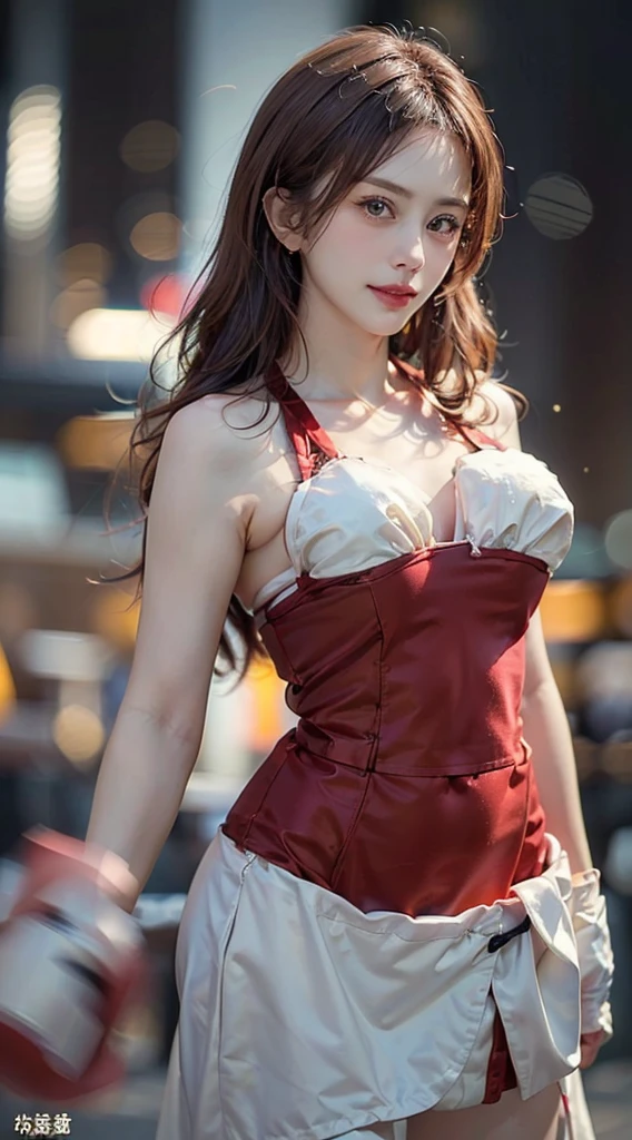 1girl,silver hair,japanese clothes,white thighhighs,detached sleeves, hair ornament,, ((Full breasts)), ((Visible cleavage)), ((漏出Sexy legs)), ((Sexy legs)), ((Long-legged beauty)), ((whole body)), Practical, Fashion Girl, Red lips, Mature women, Exquisite makeup, big eyes, beautiful, Blonde Beauty, (best quality, masterpiece:1.2), Extremely detailed, (Practical:1.37), ((Random Scenes, Random shooting angle)), ((Sexy long legs)), Young and energetic, Charming model, (Exquisite eyes, Delicate lips), Show a bright smile, Create stunning girl images, warm color, Extremely saturated colors, Official Art, Extremely detailed的 CG, Unity 8K wallpaper, (High Dynamic Range :1.4), (Movie atmosphere),(Soft colors), (Natural skin texture, ultra-Practical, Soft Light, sharp),(Very detailed)
