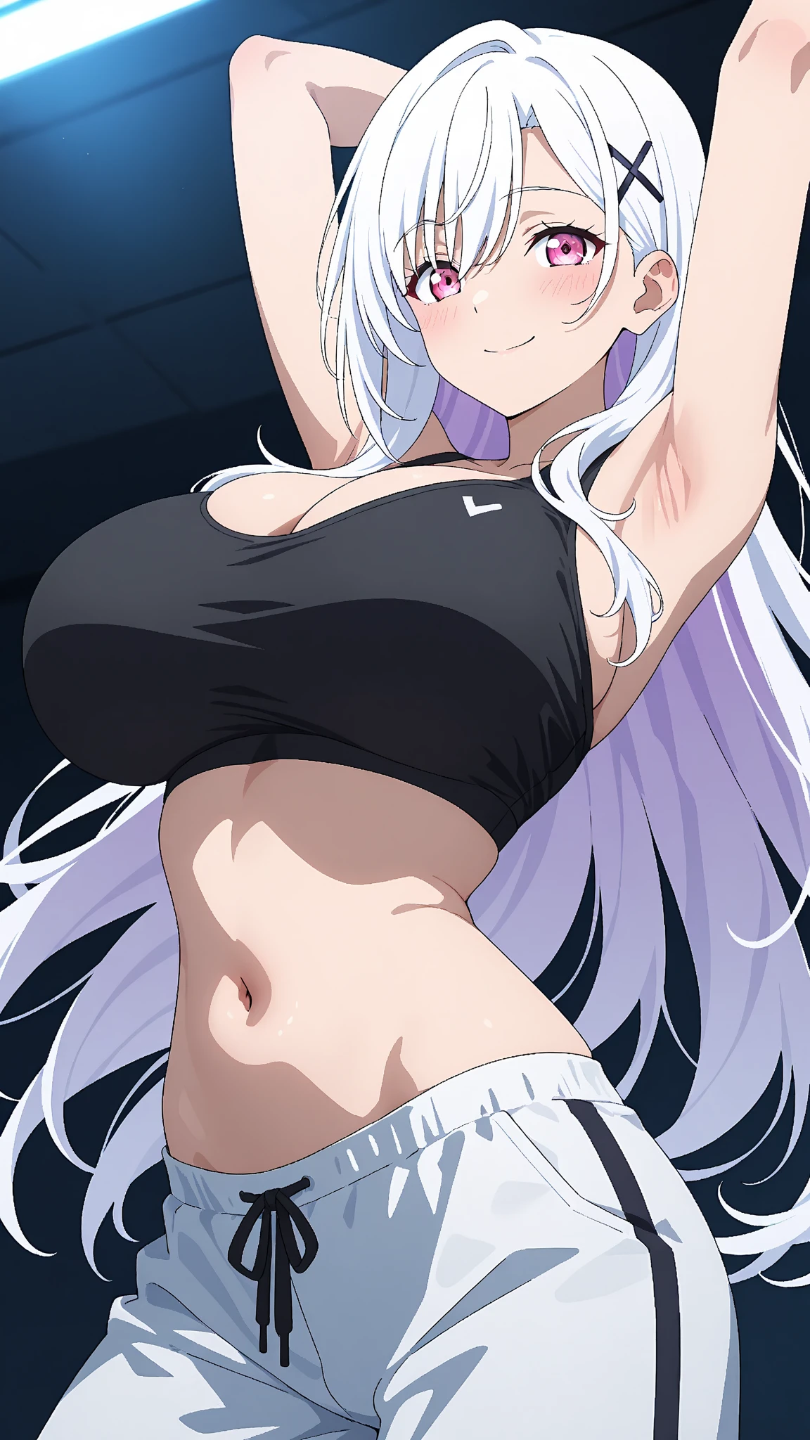 (masterpiece, best quality:1.2), 1girl, solo,standing_split, 
long hair, Tiny Micro Bikini、Huge breasts、Big Breasts、front