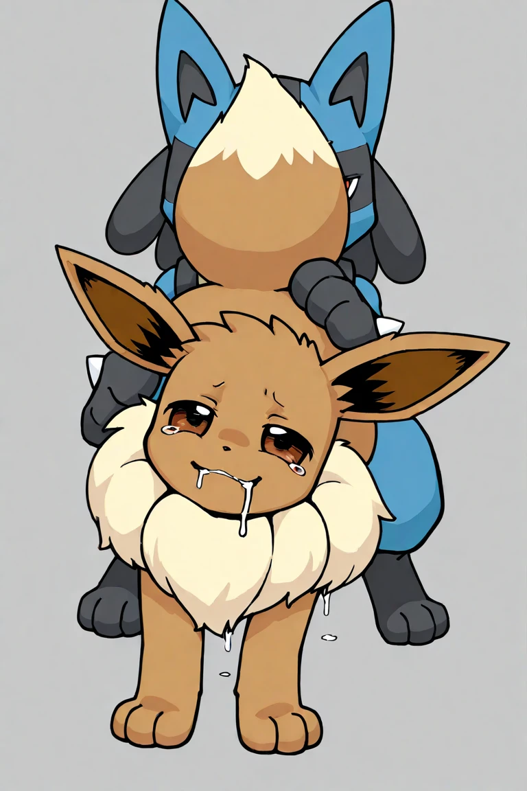  Pokémon、Charizard giving a blowjob、Erect penis、Arms restrained behind the back、in the forest、 ((Trembling、A lot of semen、Intense 、))