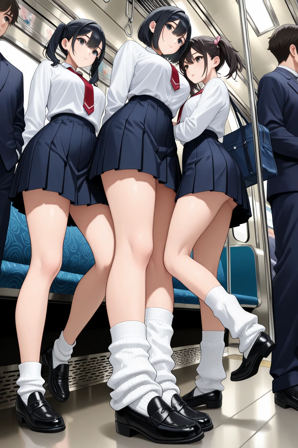 Female teacher pees in group photo、When taking a group photo with many students, only the female teacher pees、There are many students behind the female teacher.、The students are facing the same direction as the female teacher、Urinary incontinence、peeing herself、A lot of pee、From below、White Suit、White Mini Skirt、White High Heels、Perfect figure、Extremely beautiful、Peeing while standing upright、Steam rising from the pee、Female teacher is embarrassed、Many students are looking at the female teacher