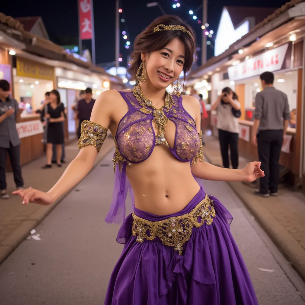 NSFW、最high quality、high quality、best image quality、8k、最High resolution、High resolution、最high quality、masterpiece、RAW photo、Group photo、realisticな雰囲気、(detailed face)、(detailed hands、thumb１reference４)、(beauty of japan )、very nice face、beautiful face、((multiple girls))、((dance passionately and violently２girls of people))、((beautiful japanese girl))、(japanese woman), ((18 year old beautiful girl))、(shiny black hair)、(long straight hair)、whole body、(rounded chest)、athlete&#39;s body、(shiny skin)、(Fair skin)、realisticな人の肌、realisticな人体構造、perfect body， perfect face， perfect hands， perfect finger， perfect lips， perfect eyes，perfect teeth、perfect background， perfect atmosphere， professional quality， perfect photo， high qualityのオクタン価レンダリング， high qualityのベクター， super detailed，transparent skin，looking at camera、(realistic、photoreal:1.37)、natural soft light、photon mapping、２My eyelids are heavy、 The shape of the nipple is clearly visible、The shape of the pubic area is clearly visible、The whole city is in a festive mood、Carnival of Rio、((transparent rainbow color metallic(Carnival costume,Carnival dancer,arabic folk costume、feather hair ornament、veil))、dance dynamically and violently