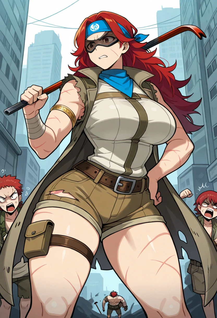 （Giant Elements、High resolution、High resolution、high quality、Accurate body structure、Detailed body）、(Angry woman stomps on car:1.6)
