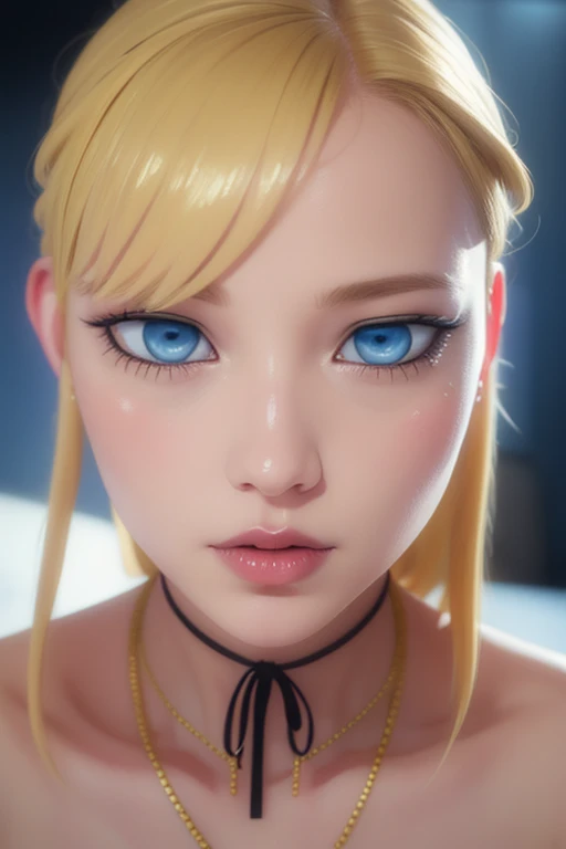 (best quality). (Ultra Detalhado). (1girl), Olhando para o Viewer. (Antecedentes detalhados). belos olhos detalhados. rosto delicado e bonito. (high saturation), seios grandes, droopy breasts, sexy lingerie, big breasts, (((breasts focus))), (((cleavage focus))), (((Focus facing the viewer))), (((collarbones marked))), (((boobs marked))), (((bursting breasts)))