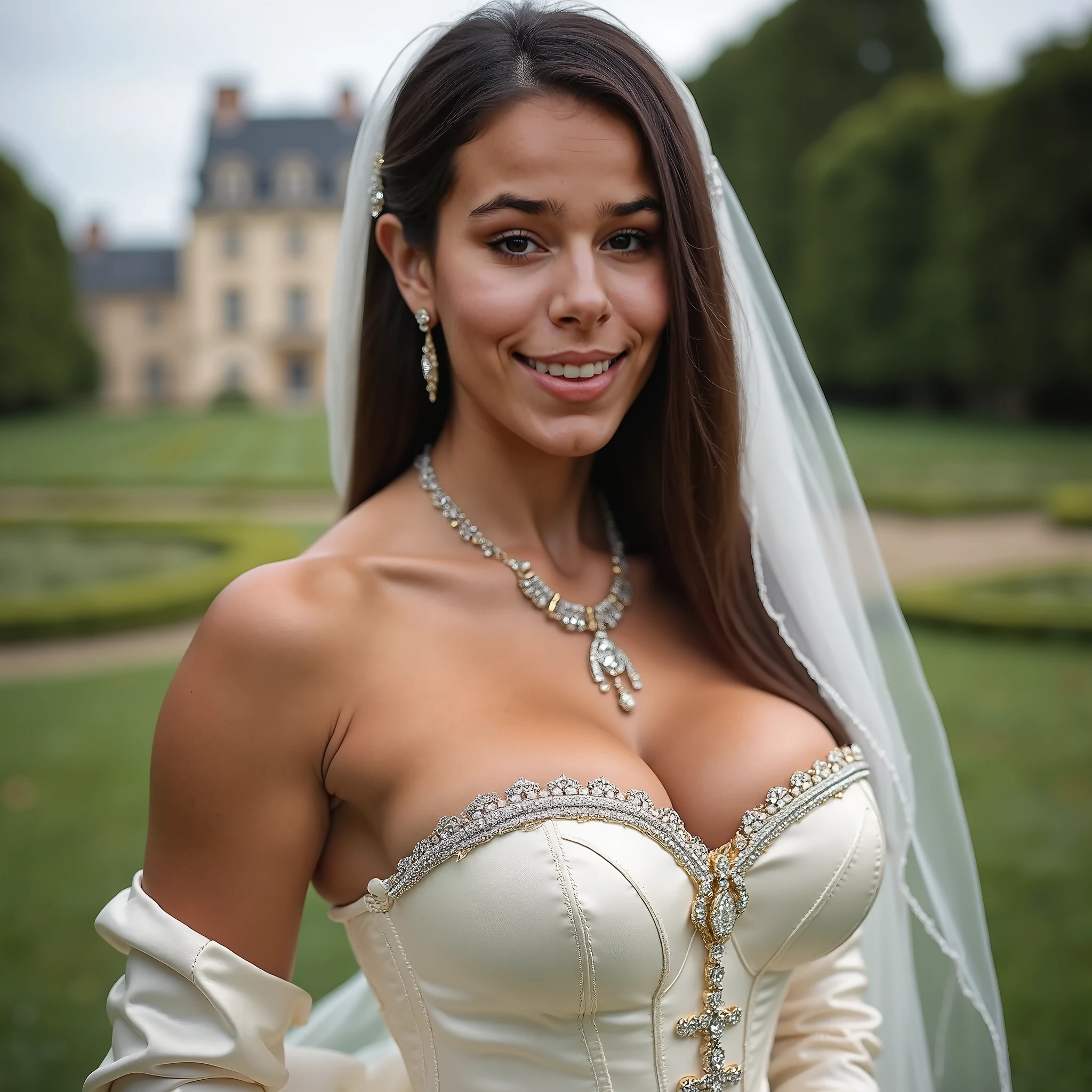 proFessional portrait photograph oF a gorgeous Bettie Page girl wearing maid dress with long wavy red hair, Flirty look, gorgeous symmetrical Face, joli maquillage naturel, wearing elegant maid dress Fashion clothing, ((debout dehors dans une rue enneigée de la ville)), (( white gloves )) (( black skirt)) superbe environnement urbain moderne, ultra realistic, art conceptuel, elegant, Very detailed, complexe, sharp Focus, depth oF Field, F/1. 8, 85mm, Coup moyen, midplane, (((proFessionally color graded))), bright soFt diFFused light, (volumetric Fog), tendance sur Instagram, hdr 4k, 8K