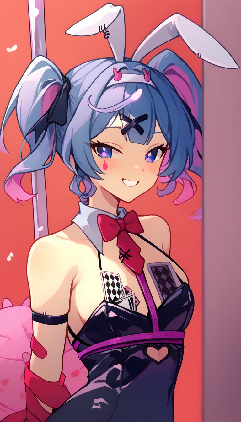 Cute crime detective bunny girl