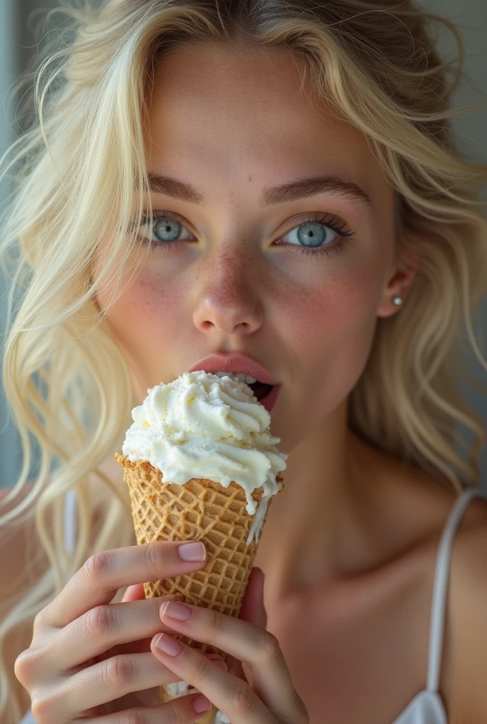 RAW photo, a portrait photo of
professional foodporn licking vanilla milk cream ice cream
8k uhd, dslr, soft lighting, high quality, film grain, Fujifilm XT3