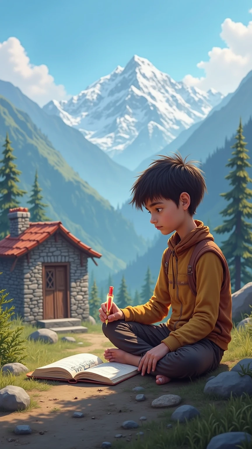 A boy who is a poet and his name is shyam, hi is living in uttarakhand india,