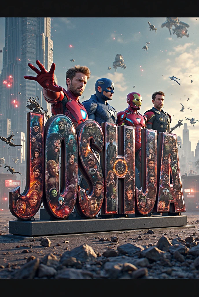 Create for me an image of a party with all Marvel superheroes that everyone is welcome 
