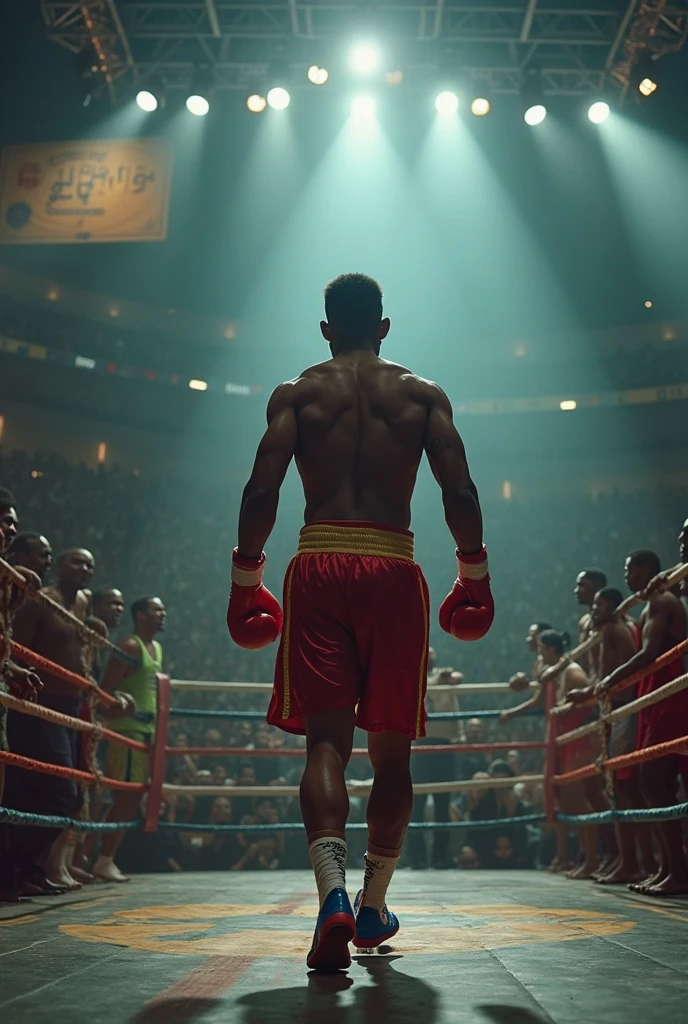 3 BOXERS DEFEATED ON THE RING FLOOR BY ONE BOXER