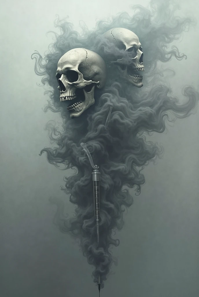 a black and white drawing of un esqueleto fumando,esqueleto fumando un cigarro, sumergido asta el cuello en lago de fango ,melancoplico,MCBESS illustration, esqueletos fumando,MCBESS, high contrast illustration, Estilo de arte oscuro,((Fondo )),((fondo noche estrelada)),