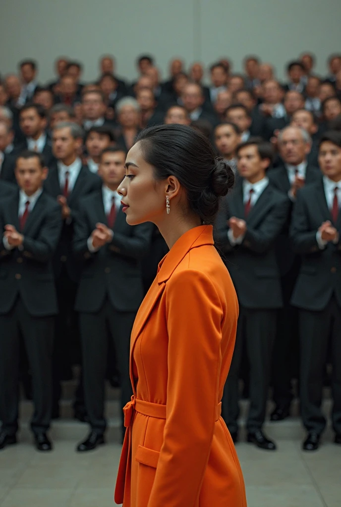 portrait of sks woman in china, tiananmen square, by Flora Borsi, style by Flora Borsi, bold, bright colours, ((Flora Borsi)), by Dominique Issermann, <lora:locon_emanuellechriqui_v1_from_v1_64_32:1>