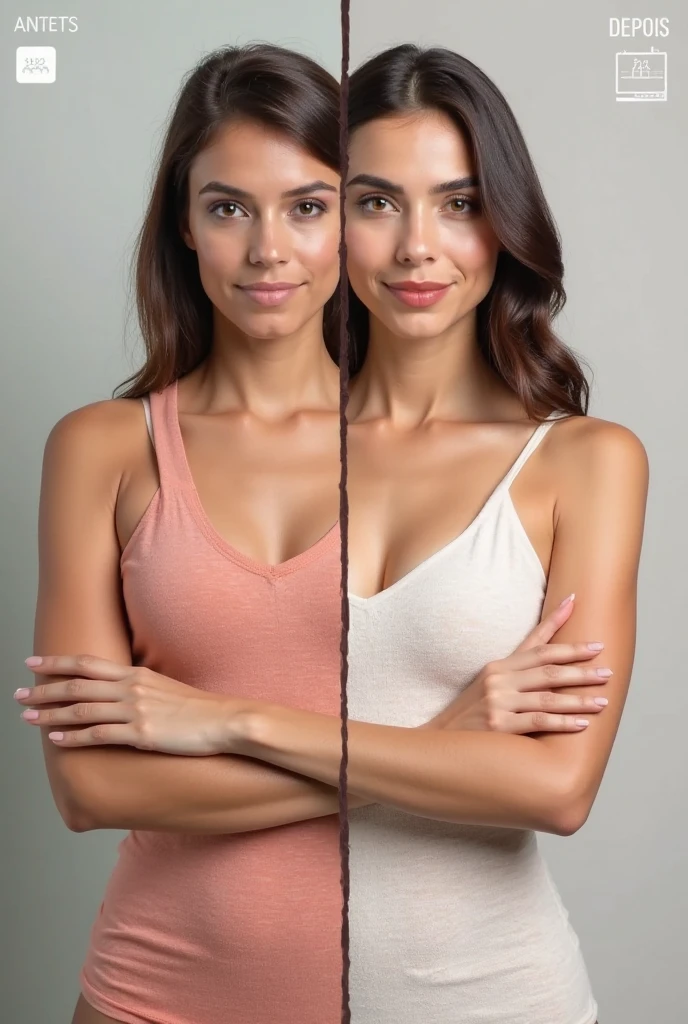 2heads, two headed girl, mom and daughter conjoined to each other, (different ages:1.5), (one torso:1.5), (female:1.5), (blonde:1.5), (two heads attached to one body:1.4), conjoined twins, heads side by side, one body, young, uncomfortable, barefoot, bare breasts