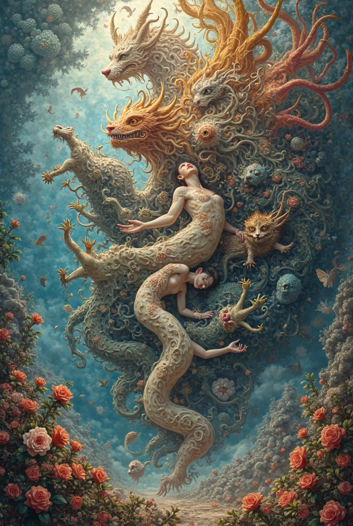 vonnyfelicia, (((8k RAW photo, hyper realistic, masterpiece, best quality, crisp detail, high definition, high detail, very rich detail, sharp focus, sharp detail, colorful, rich color, cinematic, perfect studio lightning, full body photograph, mystic atmosphere))), (((fully naked) young colorful sea goddess, (fully nude), smooth body, ideal body, naughty smile)), (sensual pose, temptating viewer, (spreading legs), big breast, (showing pussy on the golden throne, in the middle of the sea, BSP), (showing (pussy, vagina, genital, nipples))), ((liquid water hair)), creating big tidal wave, ((wide water dragon wings, tail)), ((very long sharp claws)), (hundreds of ( skull, bone) on land), ((naked female mermaids behind)),sinking ships, water element