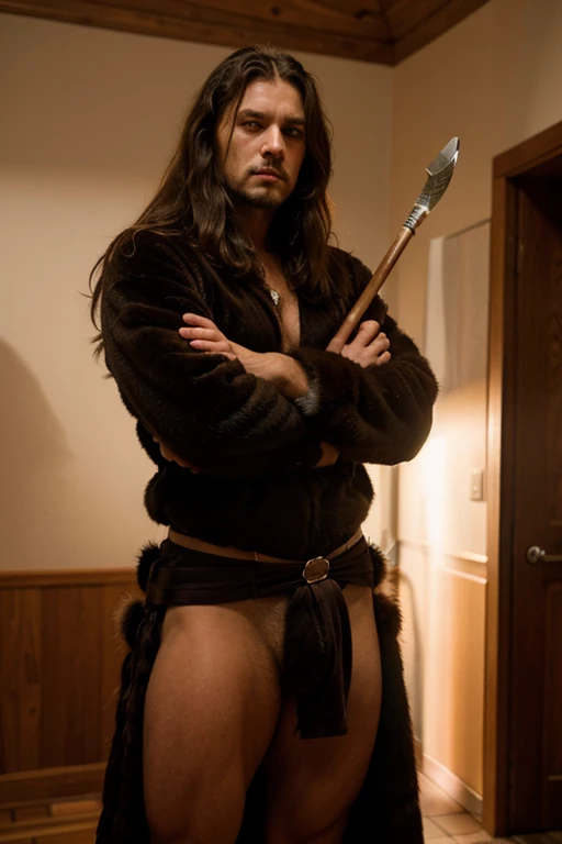 Furry dragon homme sexy avec beaucoup de poils et dominant
