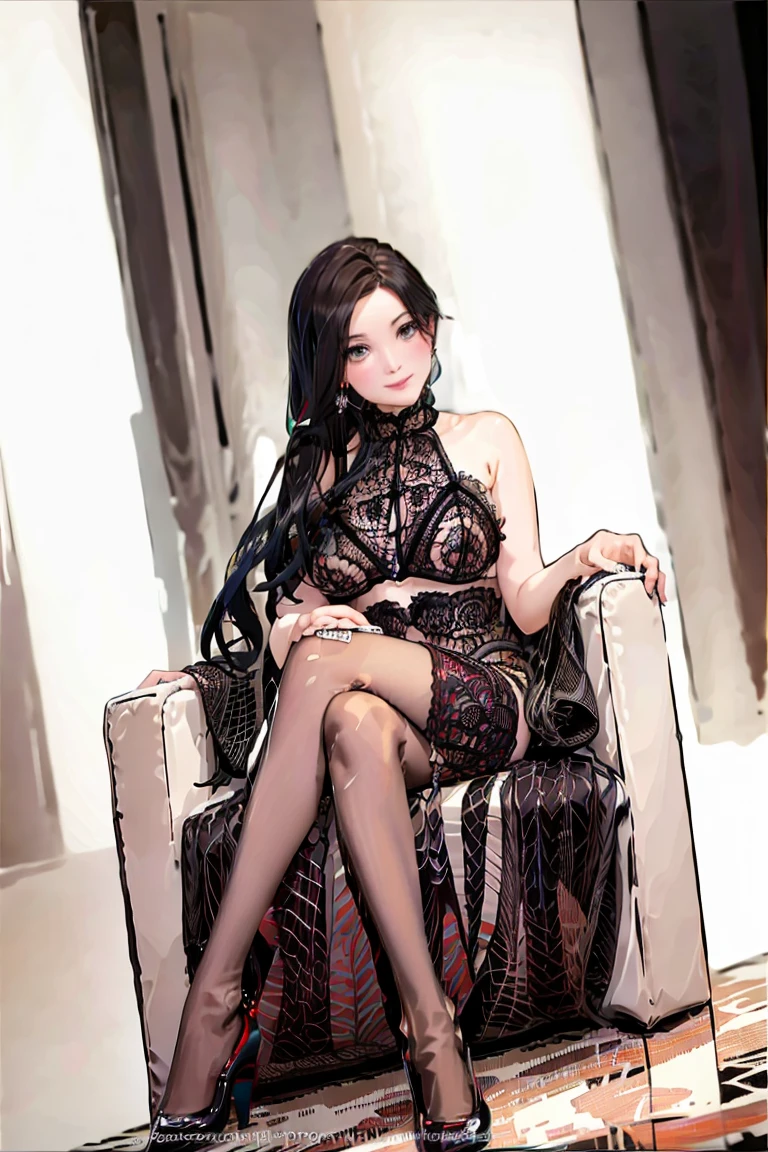 best illustration by artgerm and gerald brom, beautiful woman, perfect body proportions, slender with generous curves, silver cheongsam with black accents, luxury chinese restaurant, highly detailed, high definition、Blue Hair