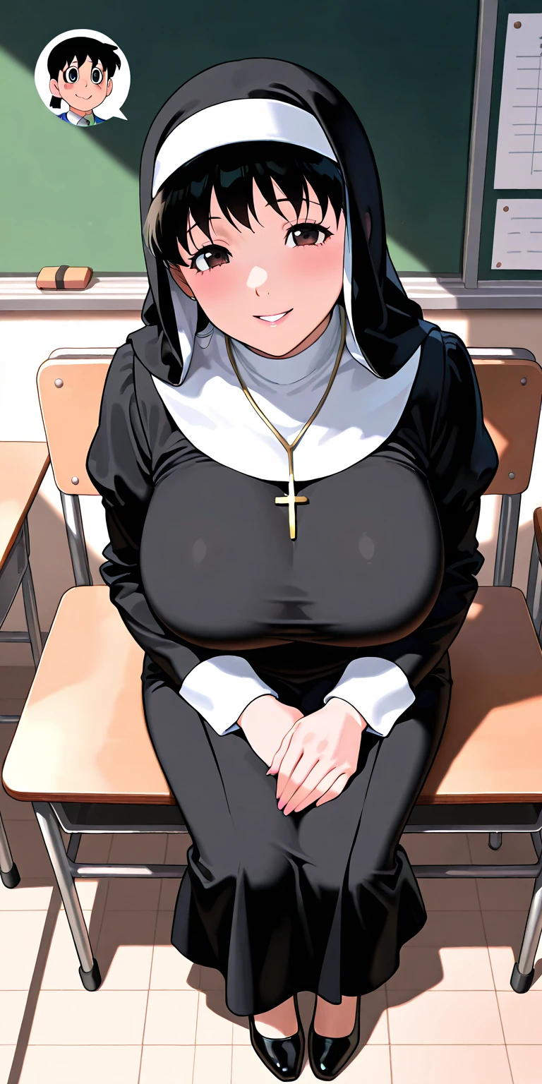 masterpiece, best quality, unity 8k wallpaper, illustration, very detailed, ((sexual pleasure, 1 woman, first sound)), whole body,sweat, Warmth, solid, big bust, 10 months pregnant ((In the Church))(((vaginal exposure, give birth)))(I spread my legs and amniotic fluid flows out of my vagina.),(nun)