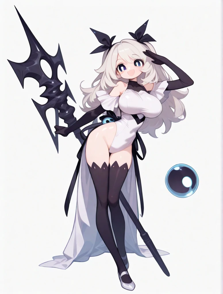 extremely fine ink lineart, The Witch Girl, ( ( character concept art ) ), artbook artwork, zerochan art, rossdraws sakimimichan, extremely detailed artgerm, Black & White Line Graphics, mona \(Genshin Impact\), hat, twintails, Monochrome, pectoral muscles, hairlong, gloves, Torn clothes, pantyhouse, leotard, Grayscale, Jewelry, earings, Hair between the eyes, cape, Star \(symbol\), closed mouth, detached sleeves, looking a viewer, large breasts